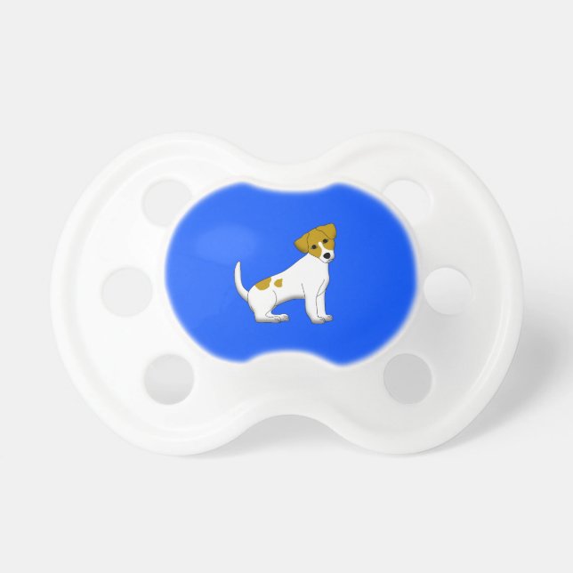 Jack-Russel-Terrier Schnuller (Vorne)