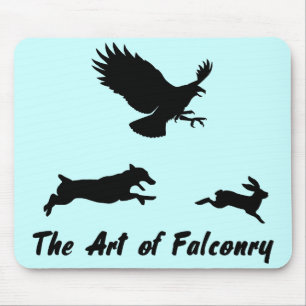 Jack Russel und Falconry Mousepad