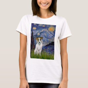 Jack Russell 10 - Starry Night T-Shirt