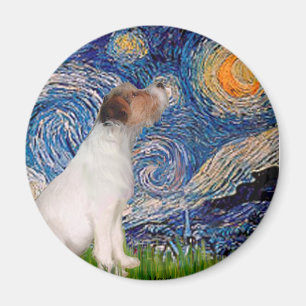 Jack Russell 5 - Sternennacht Magnet