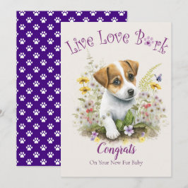 Jack Russell Dog Adoption, Gotcha Tag Karte