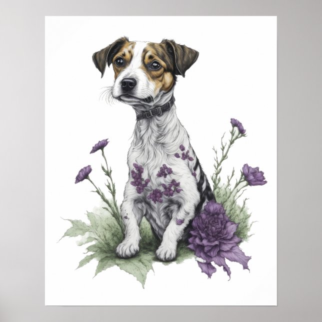 Jack Russell Dog Poster (Vorne)
