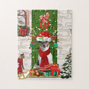 Jack Russell Dog Weihnachten
