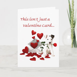 Jack Russell Feiertagskarte
