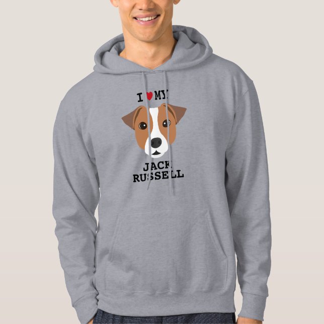 Jack Russell Hoodie (Vorderseite)