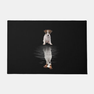 Jack Russell Liebe Niedlich Jack Russell Fußmatte