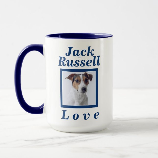 "Jack-Russell-Liebe-" niedlichstes Geschenk für Tasse (Links)