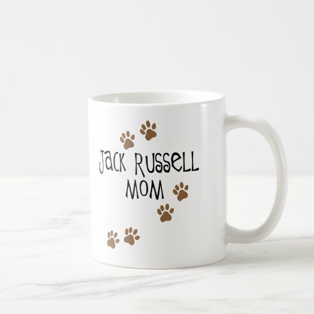 Jack-Russell-Mama Kaffeetasse (Rechts)