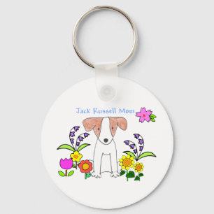Jack Russell Mama Schlüsselanhänger