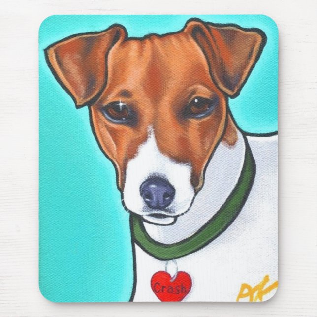 Jack-Russell-Mausunterlage Mousepad (Vorne)