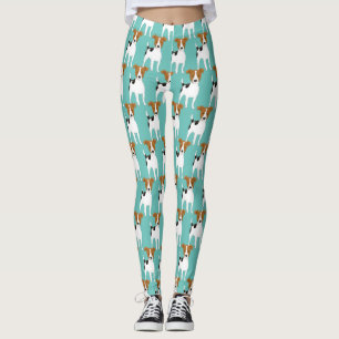 Jack Russell Pattern Leggings