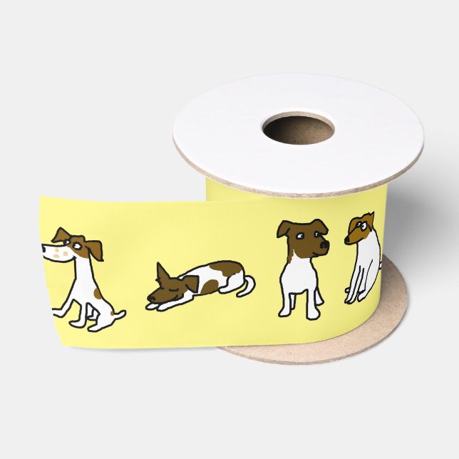 Jack Russell  Satinband (Spule)
