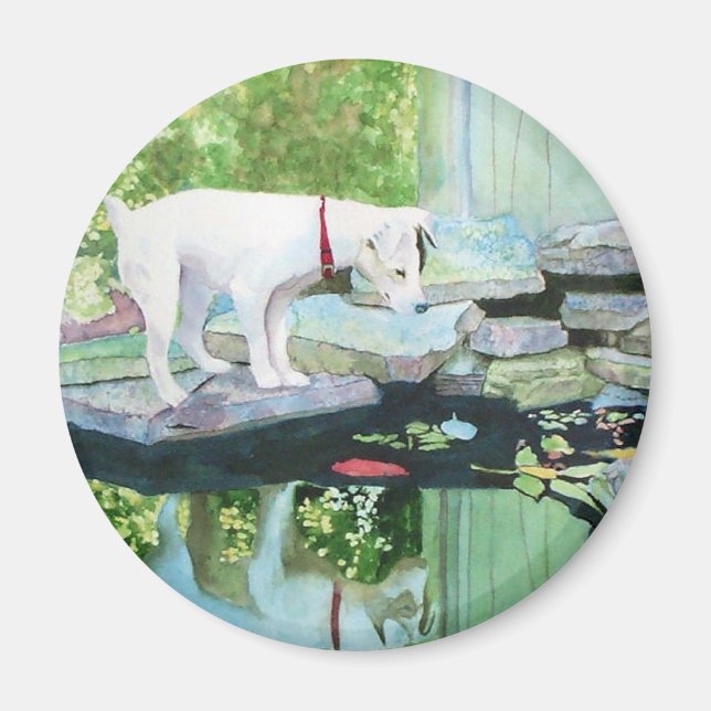 Jack Russell Terrier #1 Magnet (Vorne)
