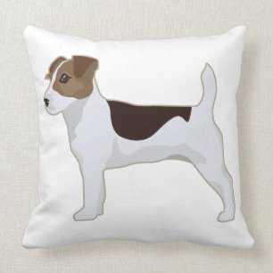 Jack Russell Terrier Basic Breed Illustration Kissen