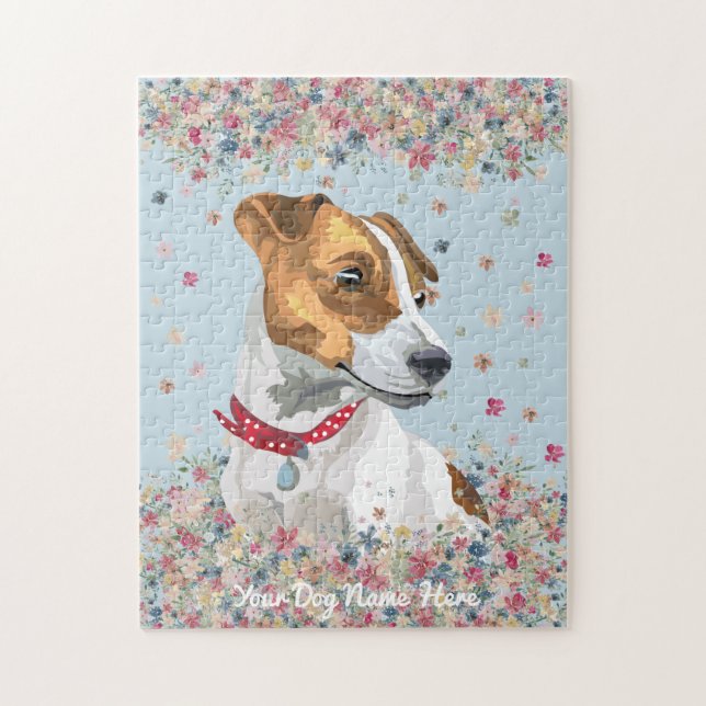 Jack Russell Terrier Blue (Vertikal)