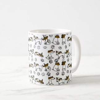 Jack Russell Terrier Cartoon Tasse