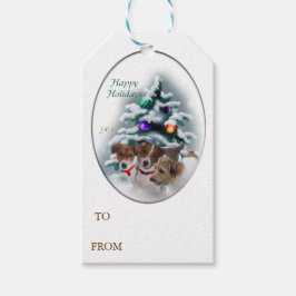 Jack Russell Terrier Christmas Geschenkanhänger