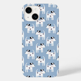 Jack Russell Terrier Dog Blue Case-Mate iPhone 14 Hülle