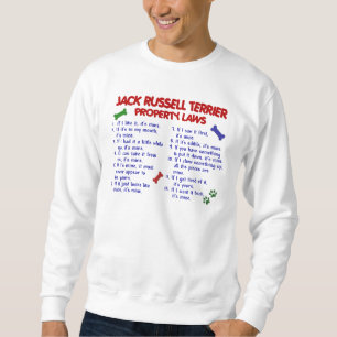 JACK-RUSSELL-TERRIER Eigentums-Gesetze 2 Sweatshirt