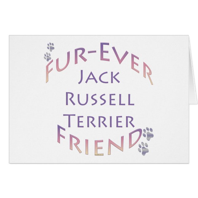 Jack Russell Terrier Furever (Devant horizontal)
