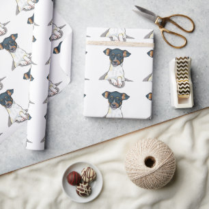 Jack Russell Terrier Geschenkpapier