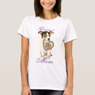 Jack-Russell-Terrier-Herz-Mama T-Shirt