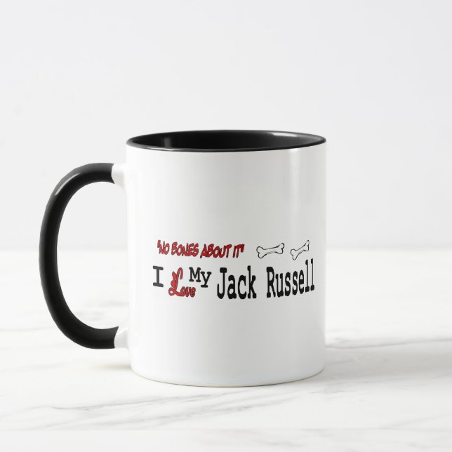 Jack Russell Terrier (I Liebe) Tasse (Links)