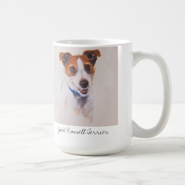 Jack-Russell-Terrier Kaffeetasse (Rechts)
