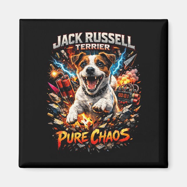 Jack Russell Terrier Magnet (Vorne)