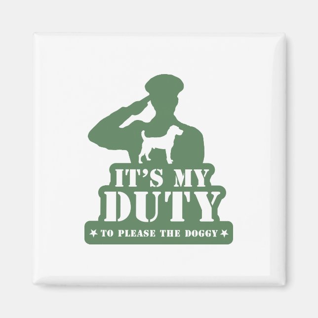 Jack Russell Terrier Magnet (Vorne)