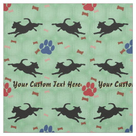 Jack Russell Terrier - Personalisiert Stoff
