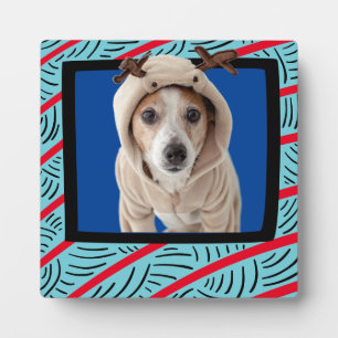 Jack Russell Terrier personalisierter Bilderrahmen Fotoplatte