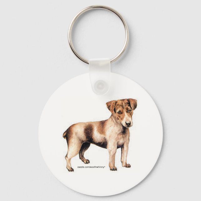Jack Russell Terrier Schlüsselanhänger (Vorderseite)