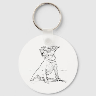 Jack Russell Terrier Schlüsselanhänger