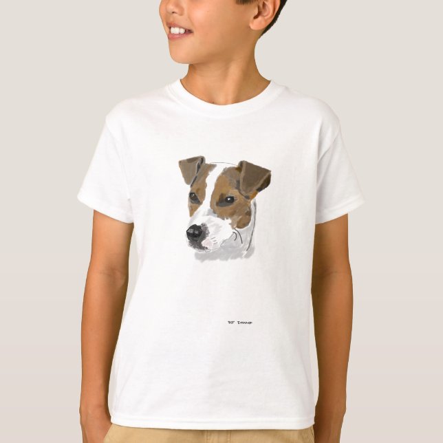 Jack-Russell-Terrier T-Shirt (Vorderseite)