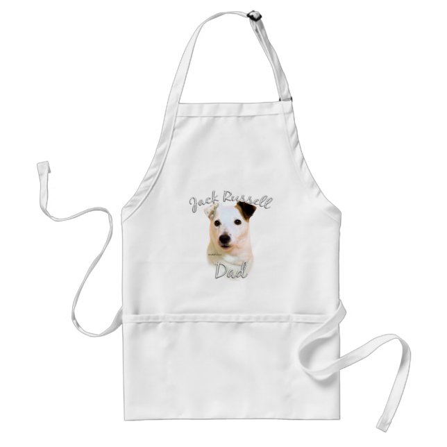 Jack Russell Terrier Vater 2 Schürze (Vorne)