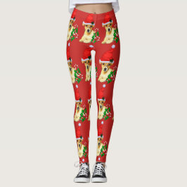 Jack Russell Terrier Weihnachten Leggings