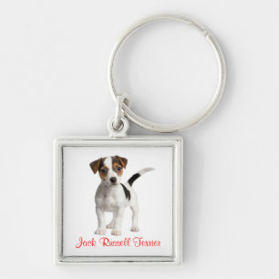 Jack Russell Terrier Welpen Schlüsselanhänger