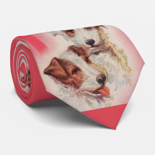 Jack Russell Terriers drucken Krawatte