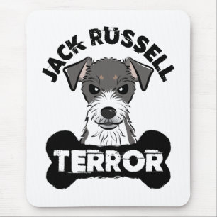 Jack Russell Terror Funny Parsons Terrier Dog Mousepad