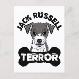 Jack Russell Terror Funny Parsons Terrier Dog Postkarte