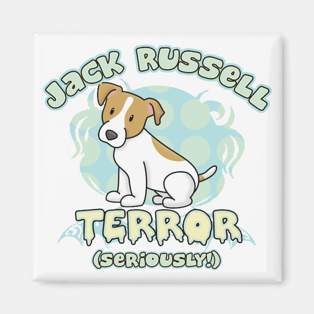 Jack Russell Terror Magnet (Vorne)