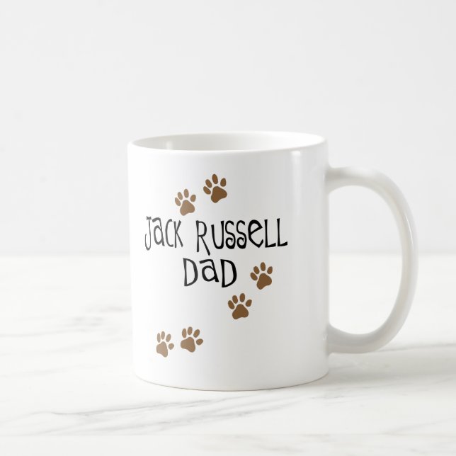 Jack-Russell-Vater Kaffeetasse (Rechts)