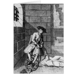 Jack Shepperd dans la prison de Newgate, 1724