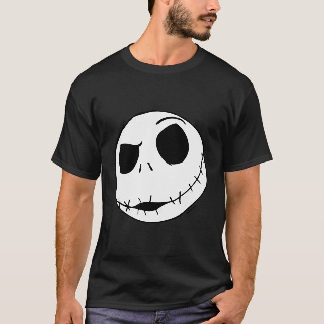 Jack Skellington Face T-Shirt (Vorderseite)