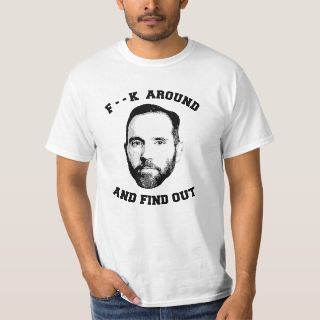 Jack Smith: F umher, um herauszufinden T-Shirt (Vorderseite)
