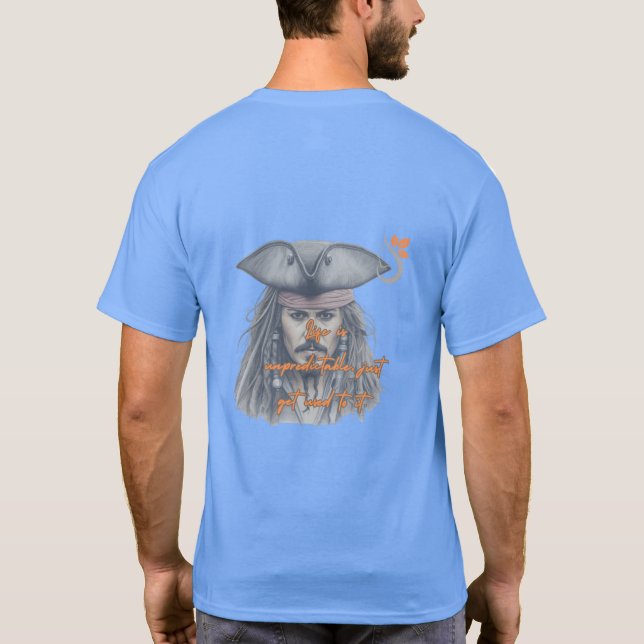 Jack Sparrow T-Shirt (Rückseite)
