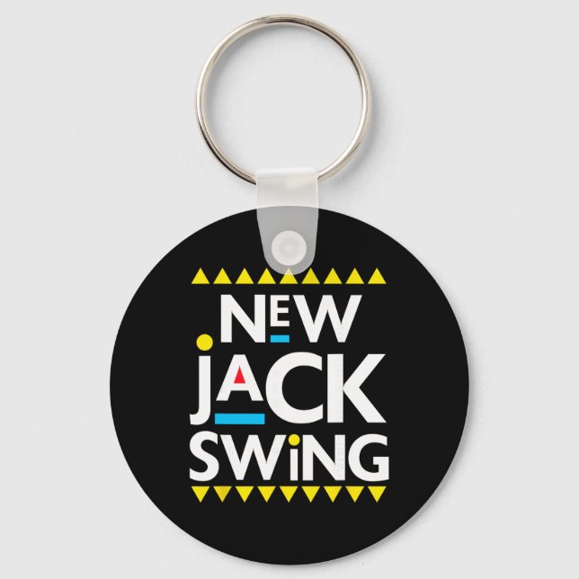 Jack Swing 90s R&amp;b Hip Hop  Schlüsselanhänger (Vorderseite)