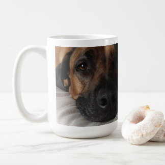Jack, tasse de café avec l'oeil d'un Ridgeback