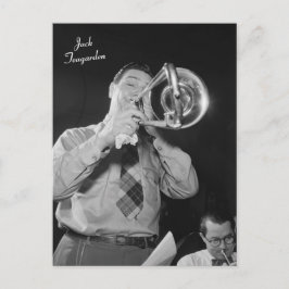 Jack Teagarden Postkarte